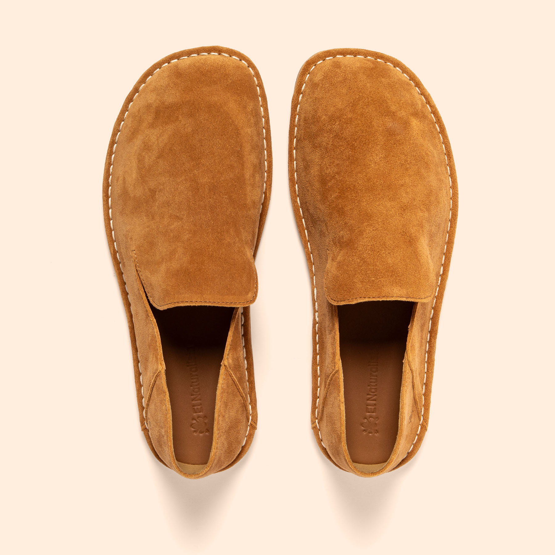 Zapatos N5976 SILK SUEDE TOFFEE/ CRISOL color Toffee