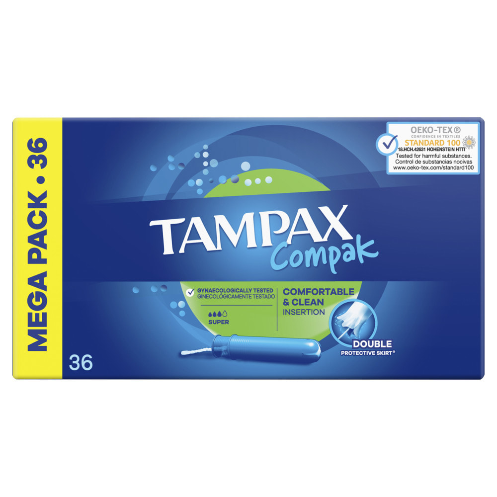 12x36 Tampons Compak Super, Tampax