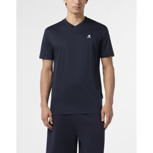 PHILIPP PLEIN Camiseta cuello pico Ss SKULL