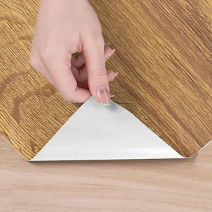 Rouleau revêtement adhésif vinyle au mètre - Sticker lavable Cuisine Meuble Armoire Porte - BOIS DE FORÊT NOIRE