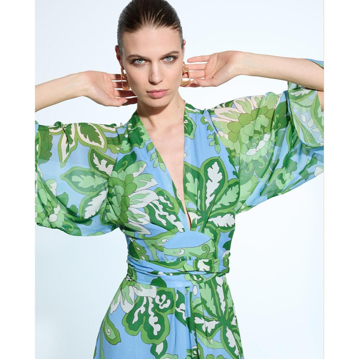 Vestito Lungo Stampato