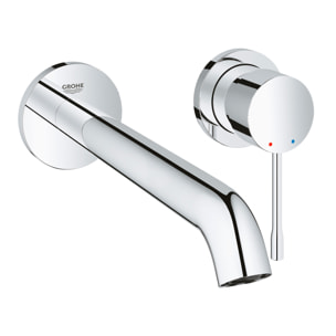 GROHE Mitigeur lavabo mural Essence + corps monocommande - taille L