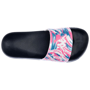 Kappa - Ciabatte Donna Nero - Logo Sartwow
