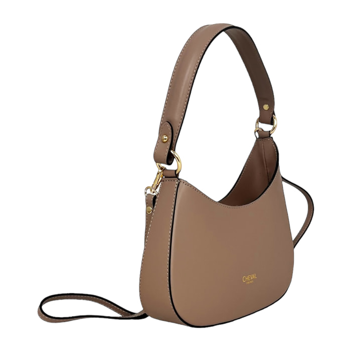 Bolso de hombro Cheval Firenze Camilla Rosa Empolvado