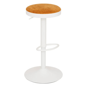 Lot de 2 tabourets de bar Ilsa ocre