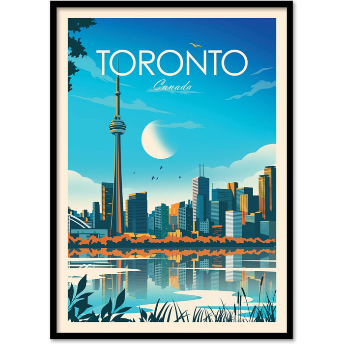 Affiche - Toronto Canada - Studio Inception