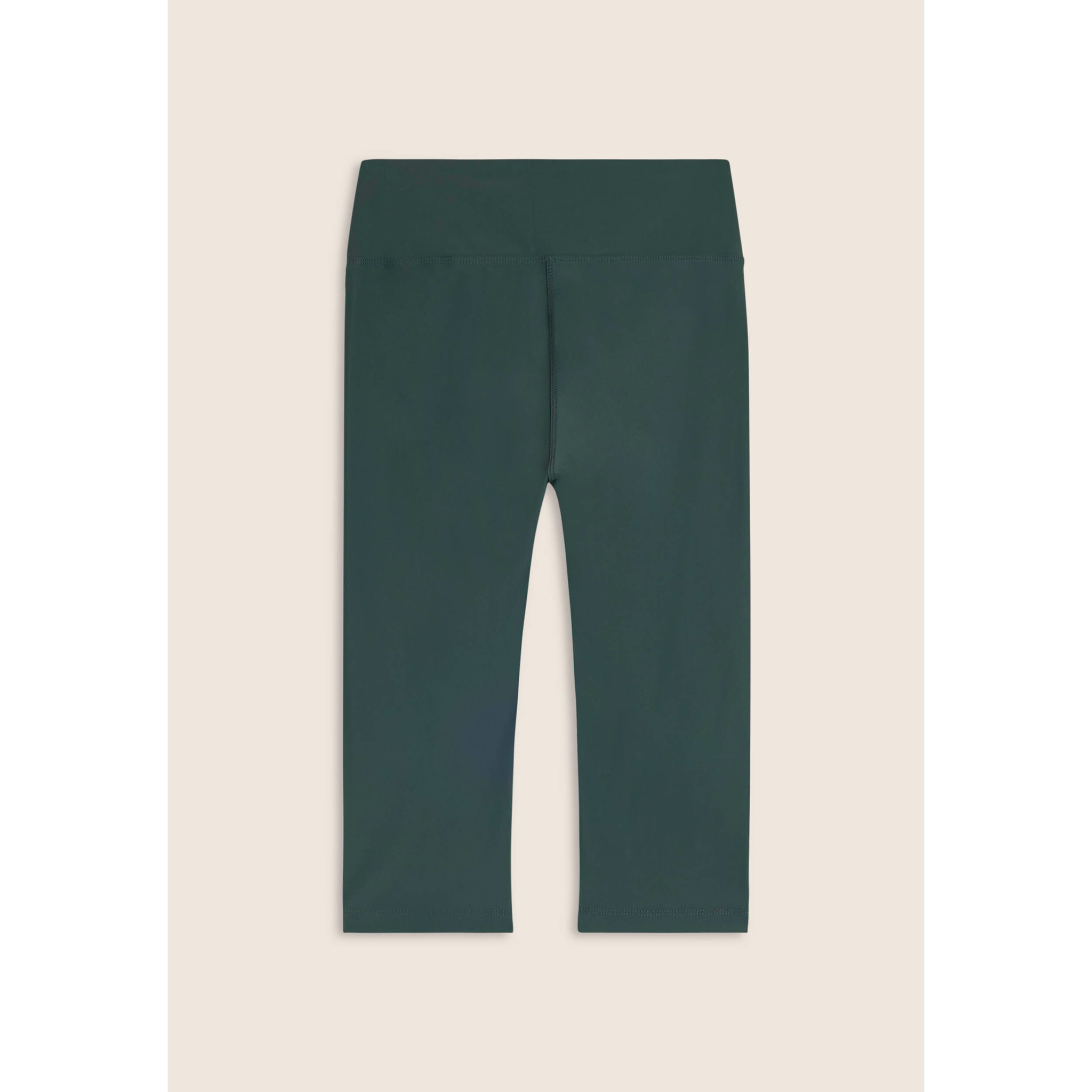 Leggings corsaro vita alta in tessuto tecnico elasticizzato