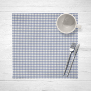 Pack de 2 serviettes Carreaux 50-07 - 45x45 cm