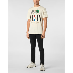 PHILIPP PLEIN T-Shirt Round Neck D AZUR