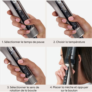 Fer à boucler BABYLISS automatique Style Secret Air C6688E