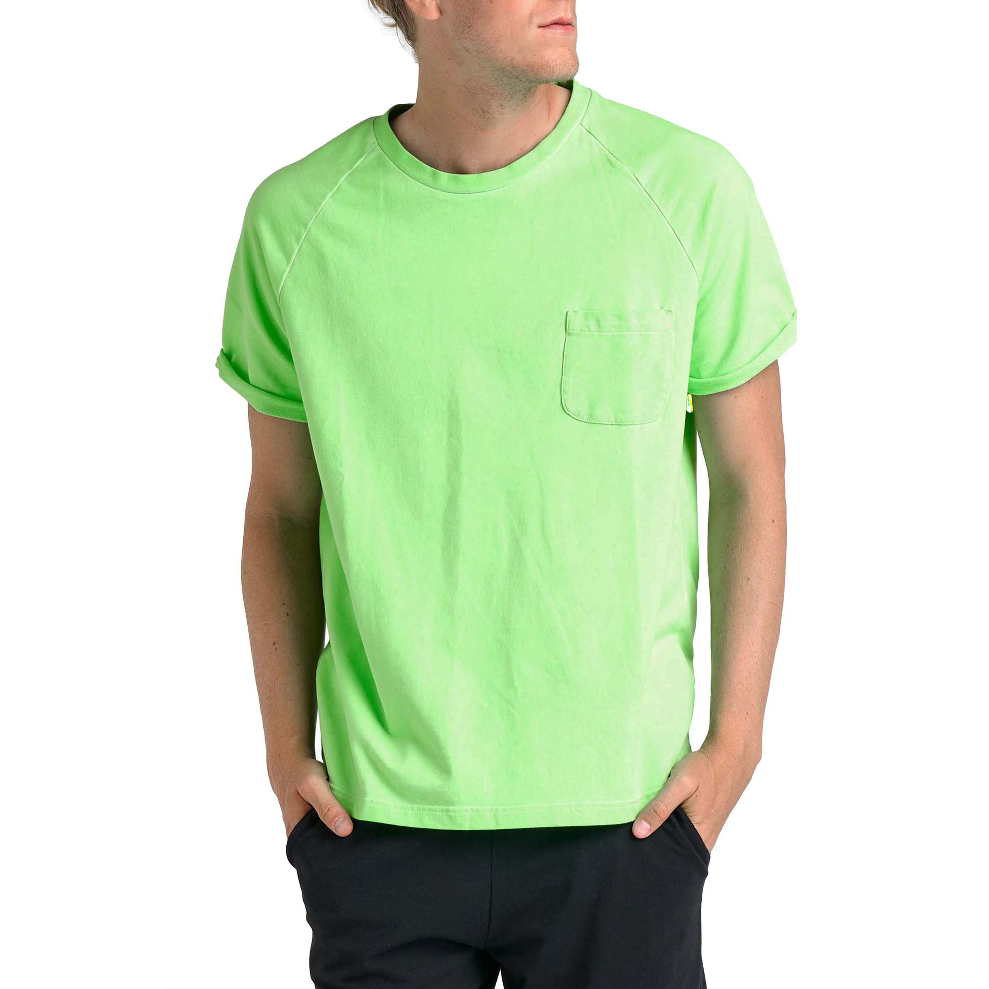 Camiseta polar manga corta hombre City Fluo