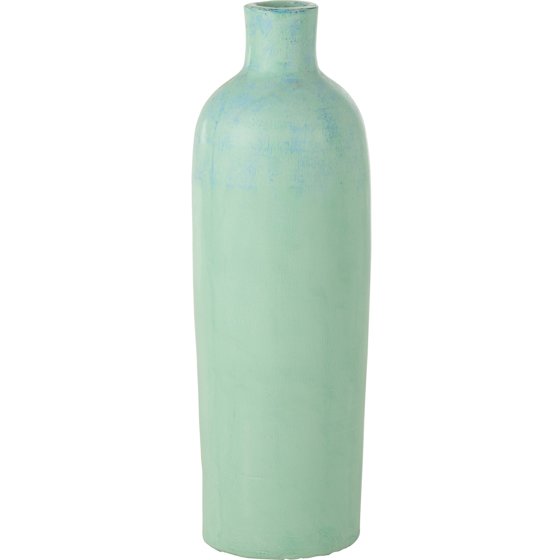 J-Line vase Justine - ciment - bleu - medium