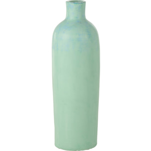 J-Line vase Justine - ciment - bleu - medium