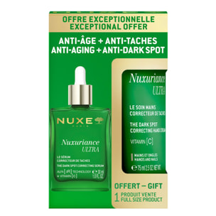 Nuxuriance Ultra - Duo Le Sérum Correcteur de Taches 30 ml + Soin pour les Mains 75 ml