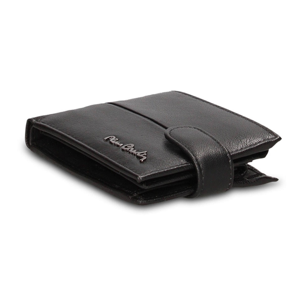 Portafoglio uomo in vera pelle - Modello Umbria Lux - Casual - 11.0 x 9.5 x 2.0 cm