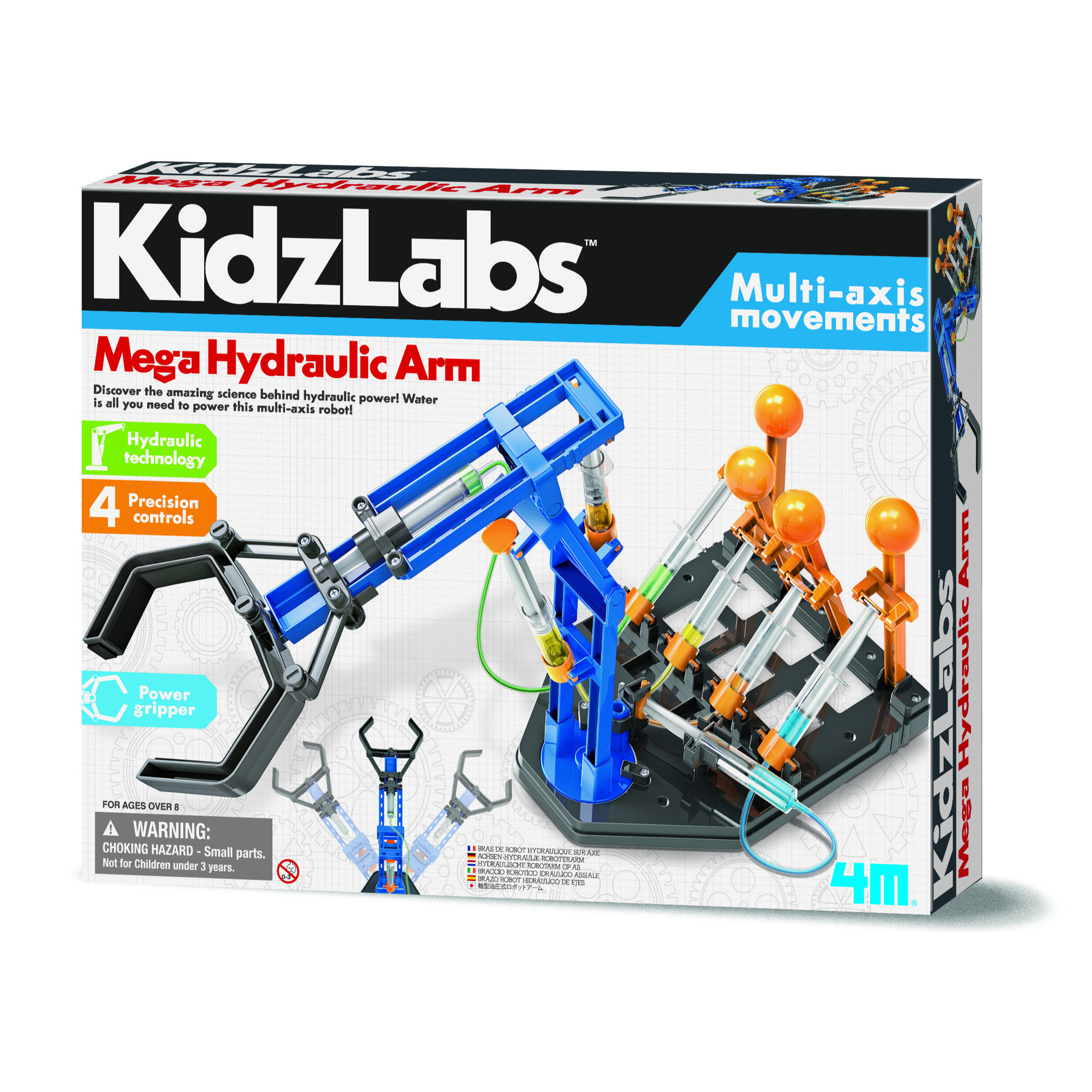 KidzLabs Mega Braccio Robotico Idraulico