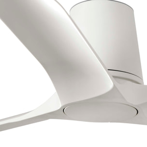 HEY TUB LED S Ventilateur de plafond blanc TUYA
