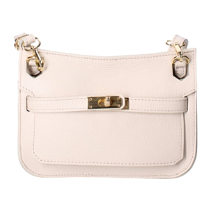 Borsa a tracolla Katie da donna In Vera pelle Made in Italy 23x17x5 cm