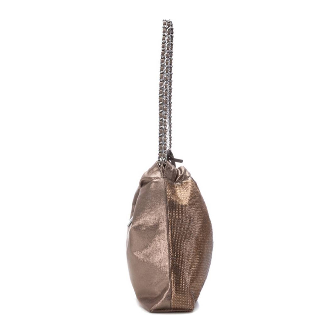 Bolso hombro bronce