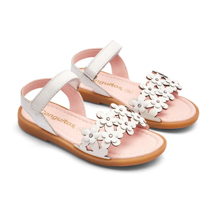 Sandalias de Niña Respetuosas Estampado Florales