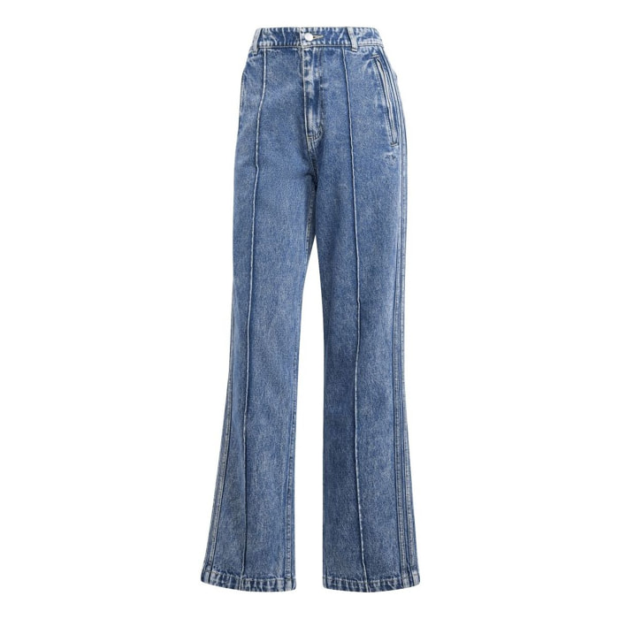 Jeans Premium Essentials Straight Leg - 100% Cotone - denim blu