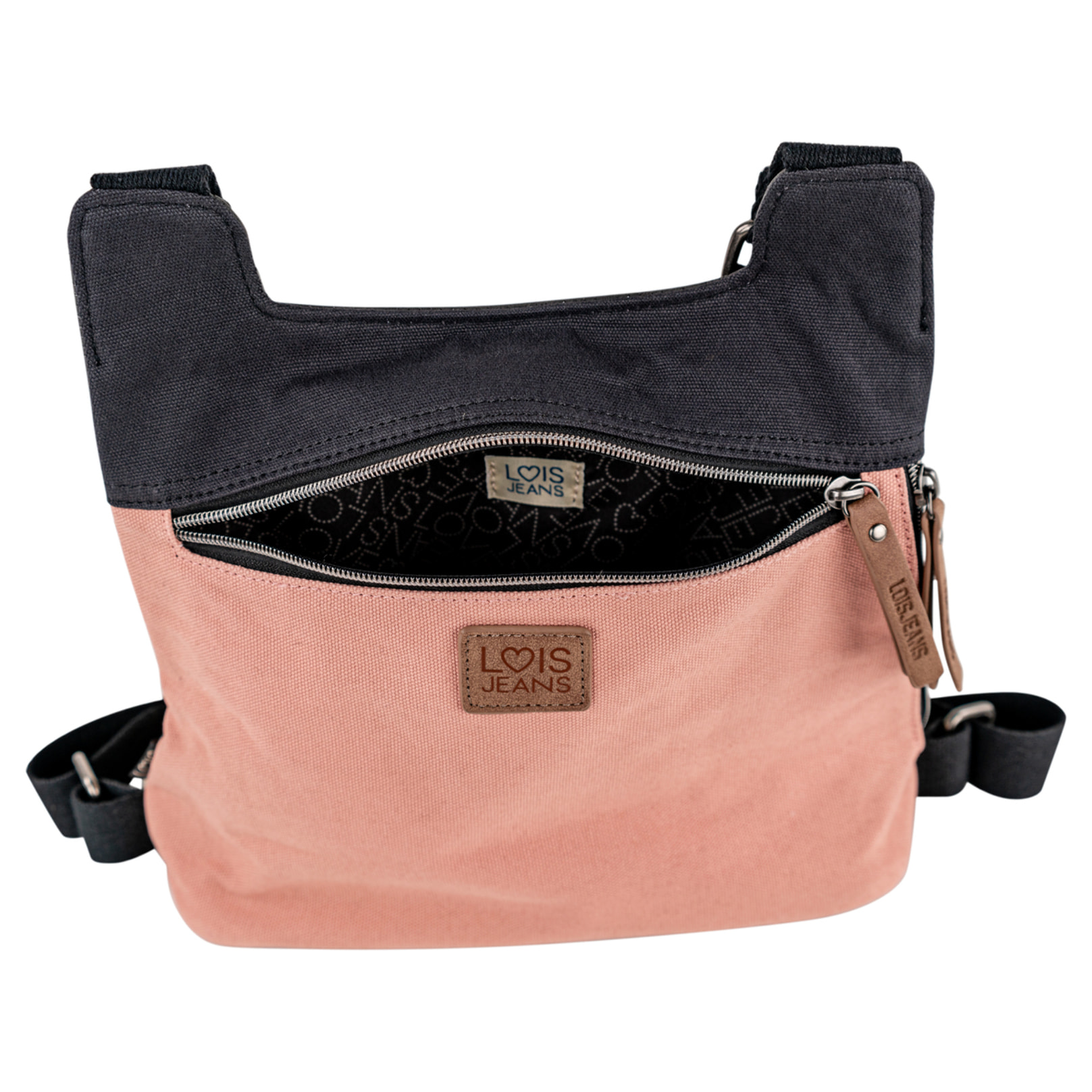 Bolso Mochila Mujer Lois Lynwood Negro