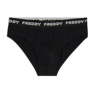 Slip Uomo con Elastico Jacquard e Logo FREDDY
