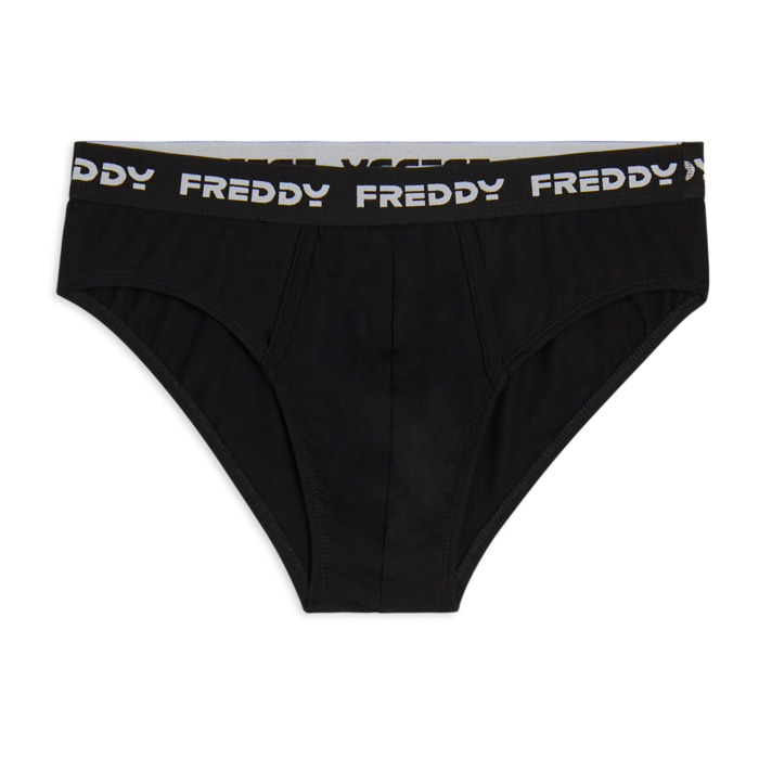 Slip Uomo con Elastico Jacquard e Logo FREDDY