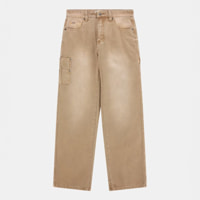 GUESS Originals - Pantalon - 100% coton - beige