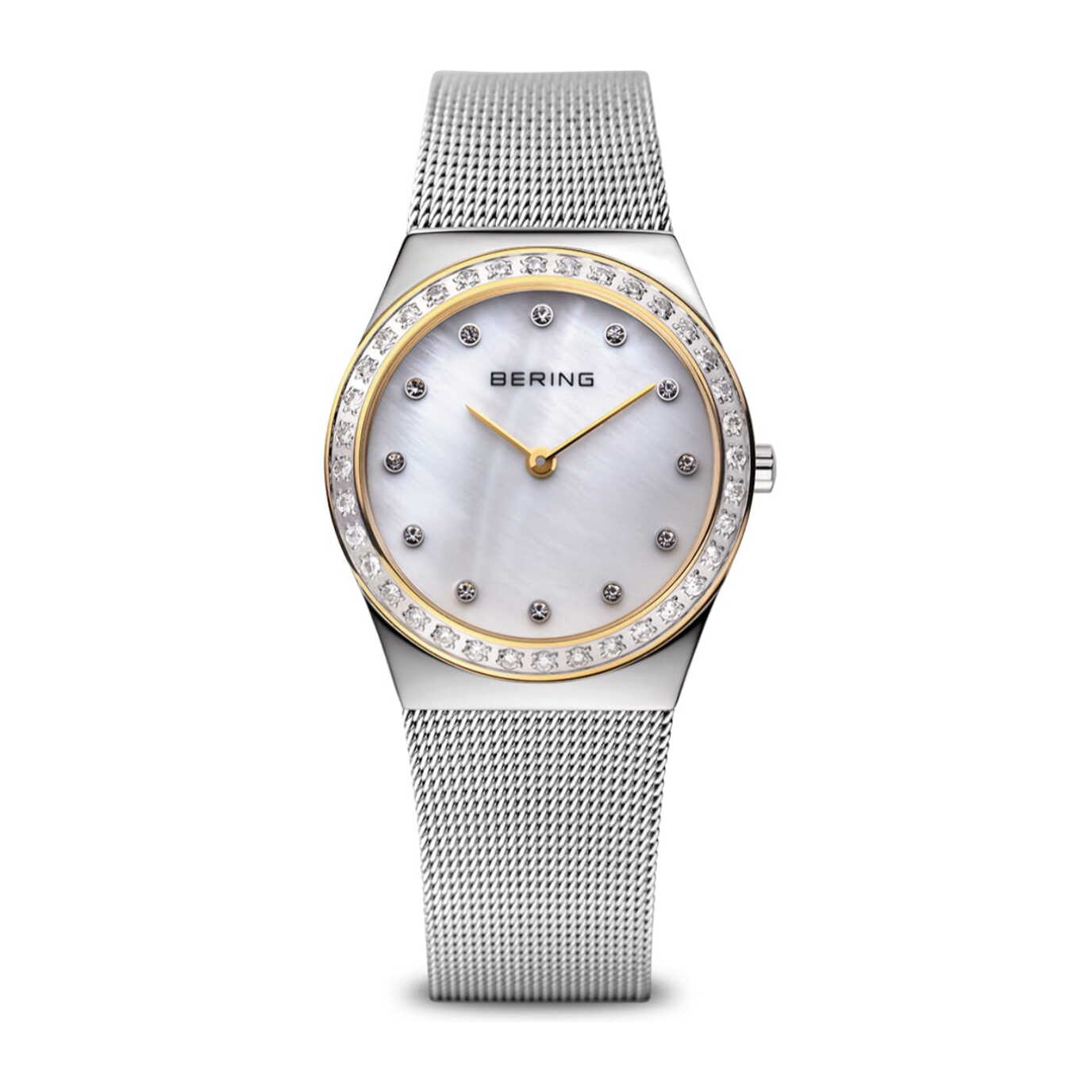 Reloj Bering 12430-010 Mujer Analogico Cuarzo con Correa de Acero inoxidable