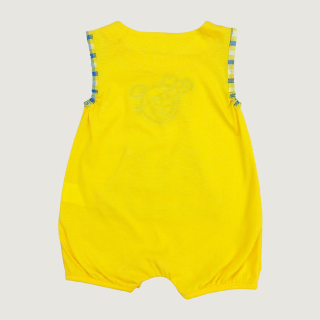 PAGLIACCETTO JERSEY GIALLO PROFILI SCOZZESI ESPLORATORE