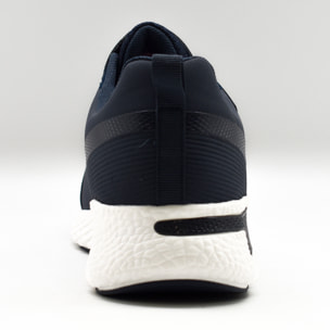 Scarpa sportiva con strappi SGLOBO blu bianco