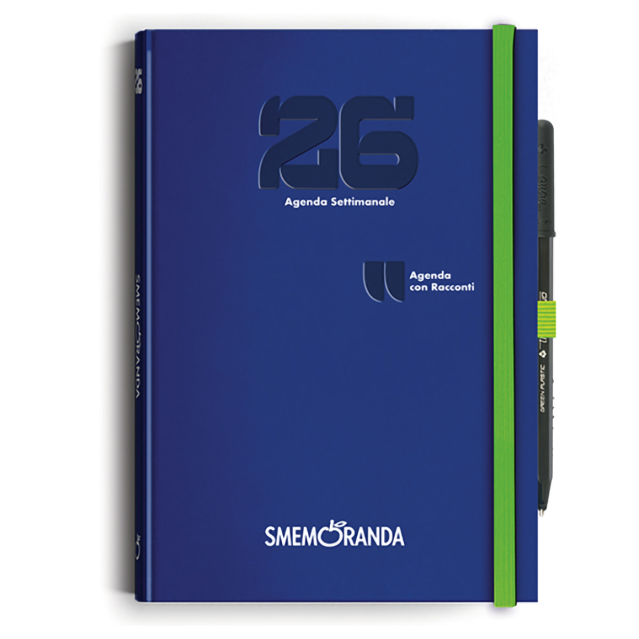 Agenda Smemoranda Racconti 2026 Settimanale 12 mesi , A5, blu notte