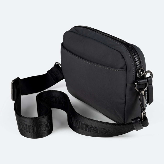 BOLSO BLOOM CROSSBODY SLIM BLACK