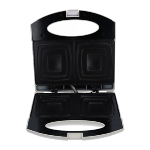 Sandwichera JATA JESW1232 para 2 sándwiches XXL. Placas antiadherentes. Fácil limpieza