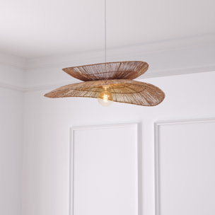 Suspension "Alara" jute beige D69,5cm