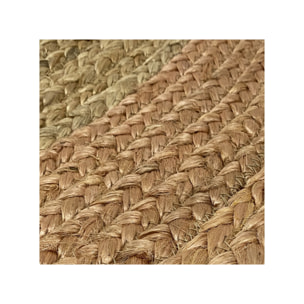 Tapis rond 120cm en jute naturelle - ANTALYA 184