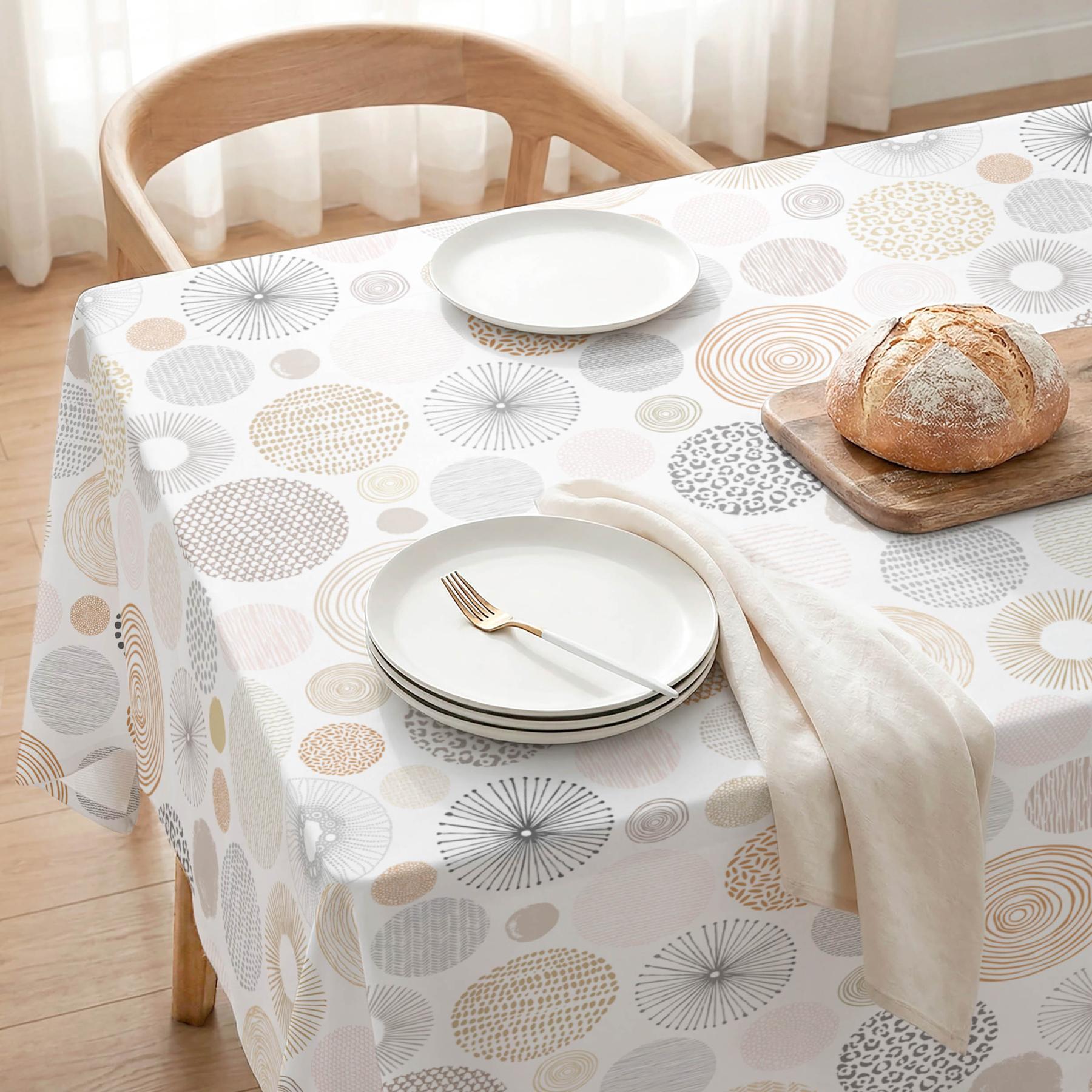Nappe anti-taches HALO MULTICOLORE - coton mélangé