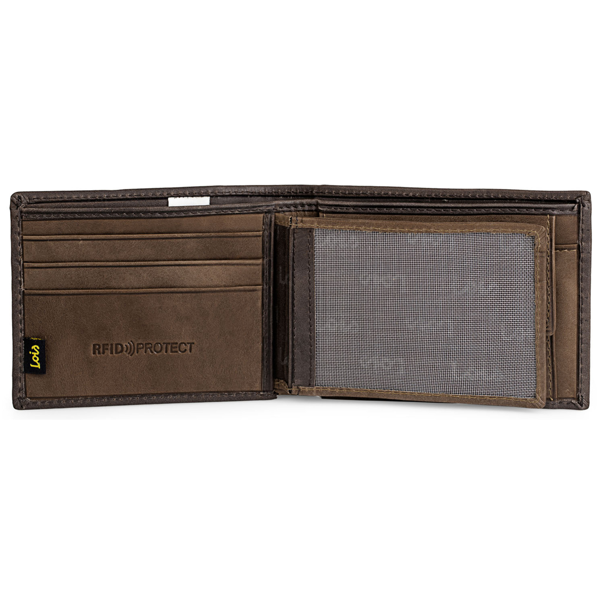 Cartera Lois Knight En Piel Marron