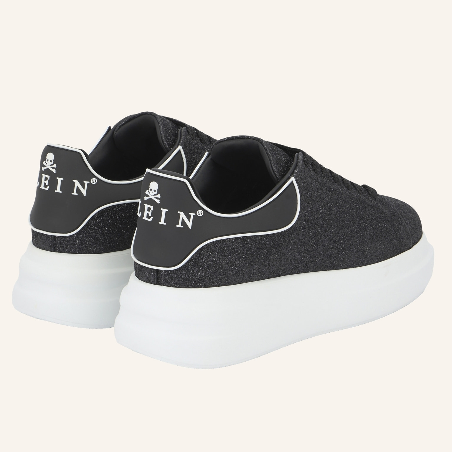 PHILIPP PLEIN Lo-Top Sneakers GLITTER