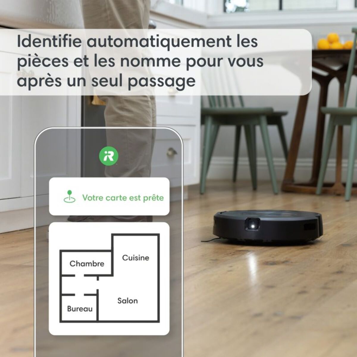 Robot Aspirateur Laveur IROBOT Roomba combo J5