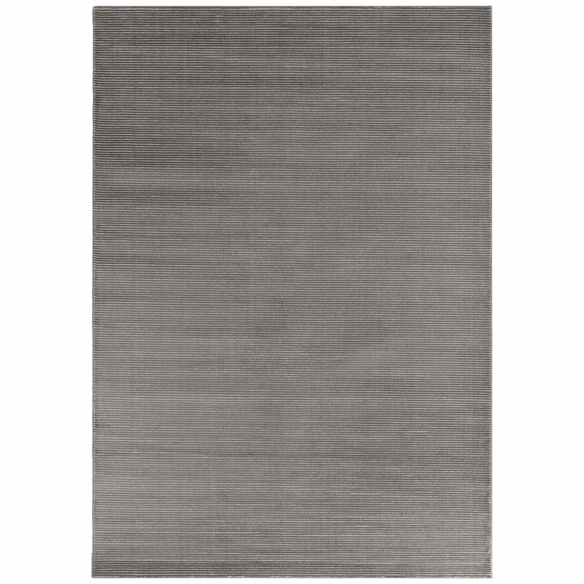 Tapis salon faux uni, poils ras, design épuré, orqo, confort