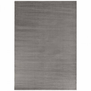 Tapis salon faux uni, poils ras, design épuré, orqo, confort