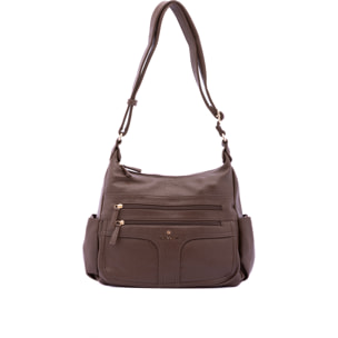 Borsa a spalla  da donna ecopelle Prodotto Vegano 33x25x14 cm