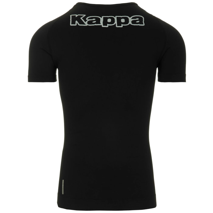 Kappa - Camisetas térmicas y tops Hombre Negro - KAPPA4SKIN KOMBAT NARTV