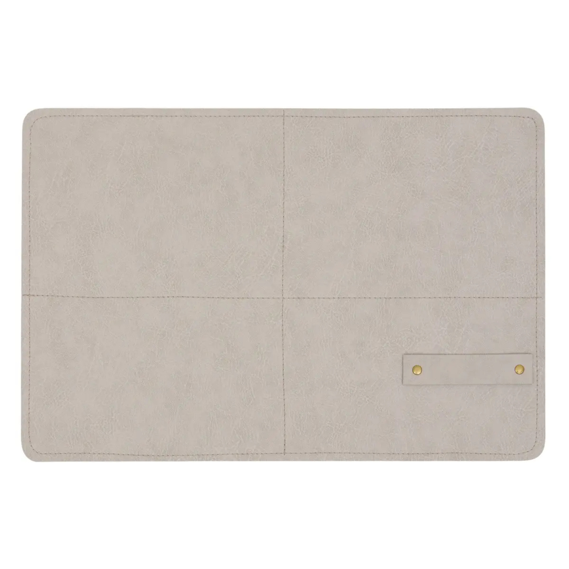 Set de table rectangulaire Glenn 30x45cm beige
