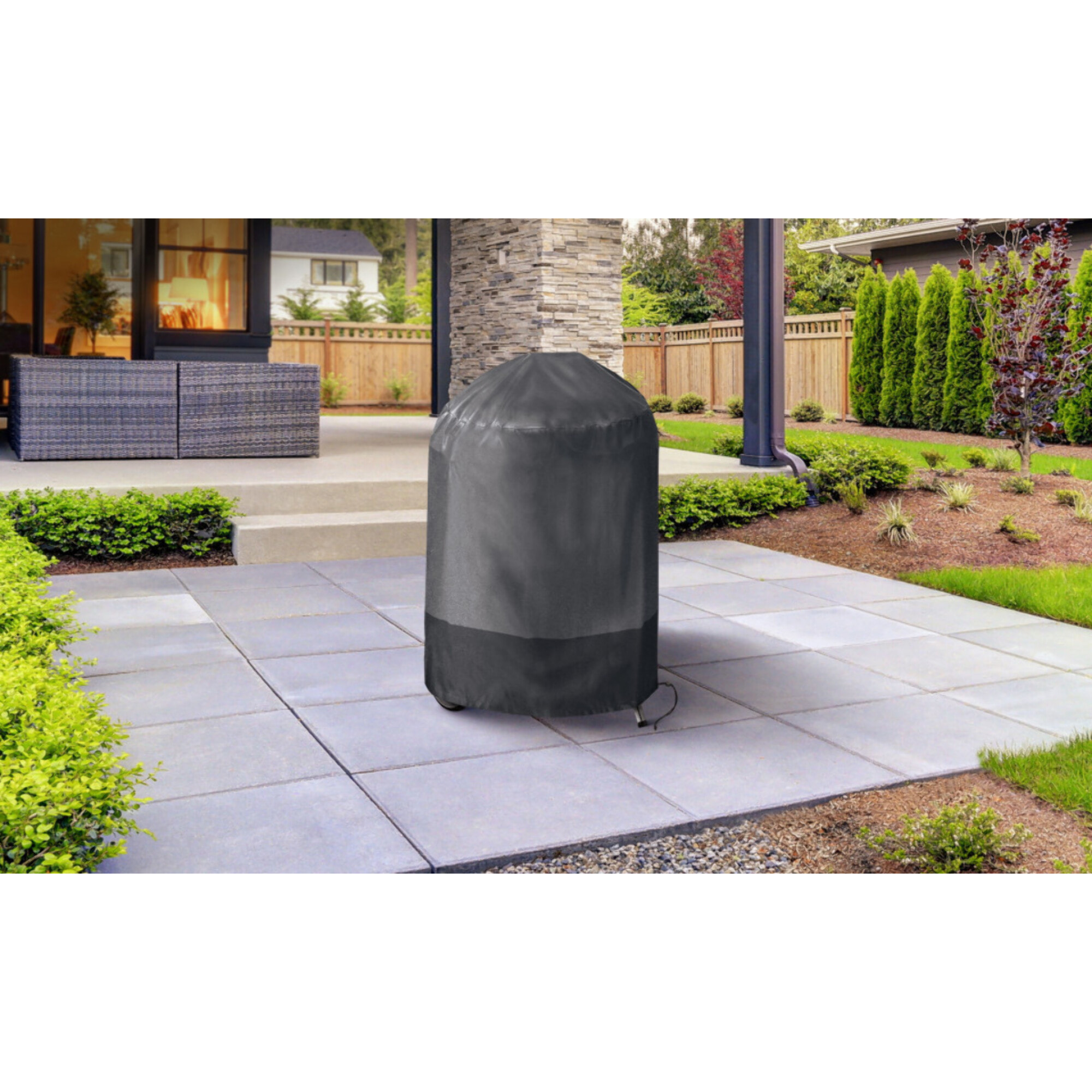 Housse de protection pour barbecue rond