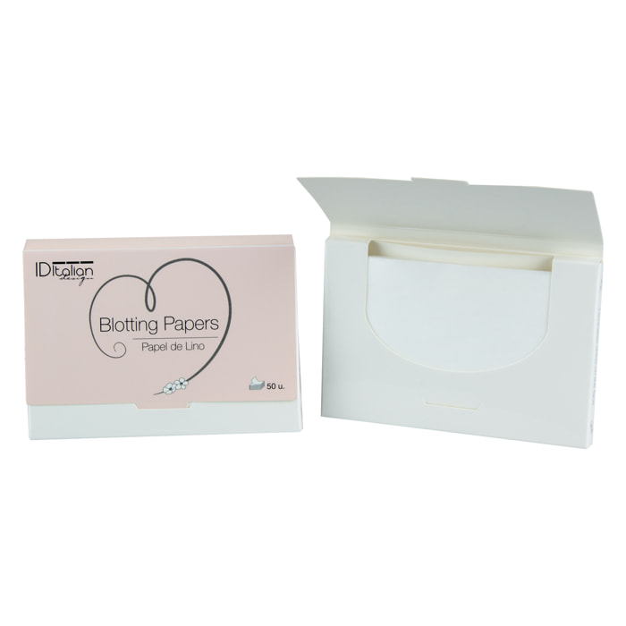 BLOTTING PAPER PAPELES QUITAGRASAS 50 UNIDADES