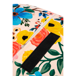 Poltrona Excelsa Fiori Frida poliestere e legno 70,5x65x83 cm multicolore