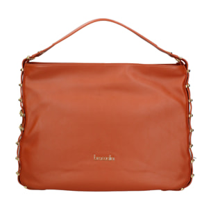 Borsa a spalla da donna In Vera pelle Made in Italy 42x32x10,5 cm